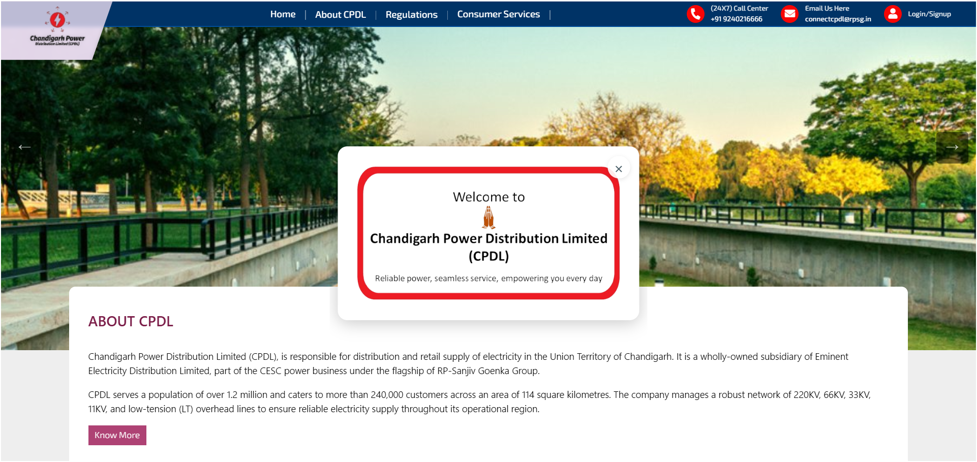 Chandigarh power